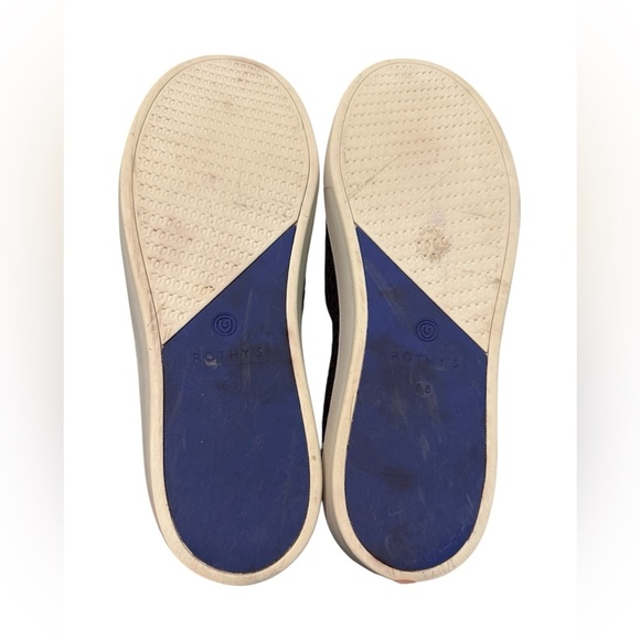 ROTHY’S — The Sneaker, black honeycomb Size 8.5 - Picture 9 of 10